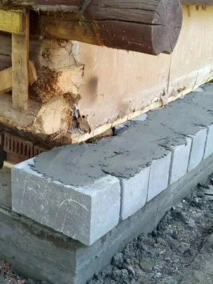 Ремонт фундамента