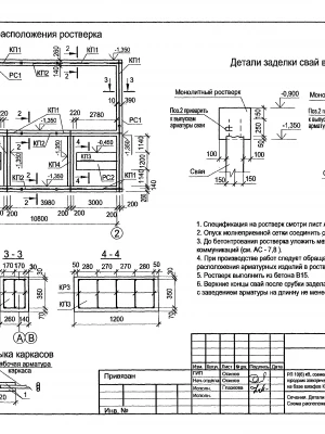 Антикоррозийная обработка ростверка фундамента