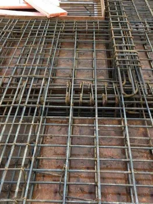 Устранение коррозии арматуры в плитном фундаменте