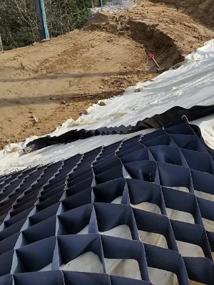 Устройство фундамента с применением геосетки