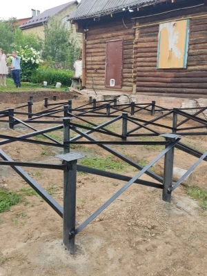 Фундаментные винтовые сваи