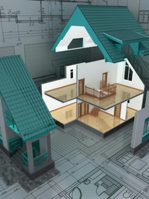 3D-моделирование реконструкции окон и дверей дома