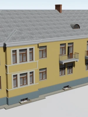 3D-моделирование реконструкции панельного дома