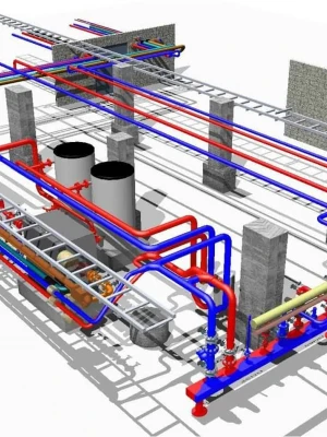 3D-визуализация реконструкции инженерных систем дома