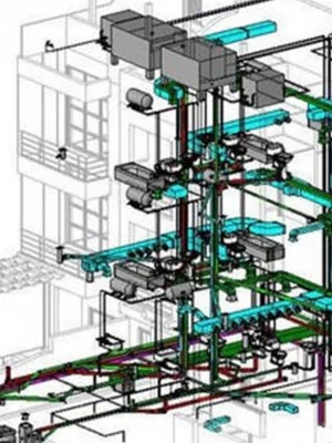 3D-моделирование реконструкции водоснабжения и канализации дома