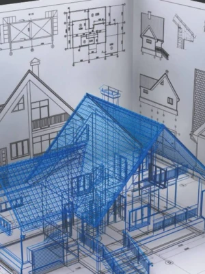 3D-анимация поэтапной реконструкции дома