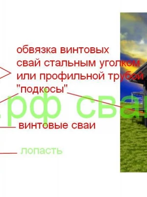Антикоррозийная обработка винтовых свай фундамента