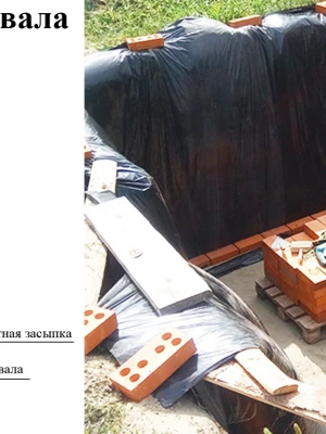 Устройство фундамента с подвалом в условиях высоких грунтовых вод